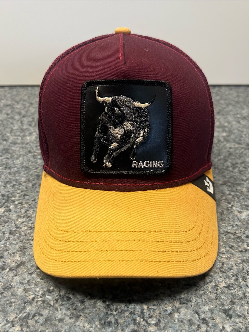 Goorin Bros The Farm Snapback Trucker Hat Cap Raging Bull